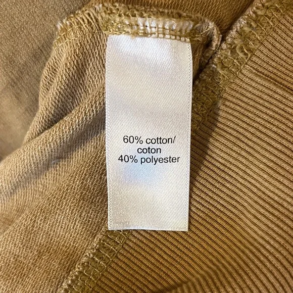 Maurices Yellowstone Dutton Ranch Camel Crewneck Sweatshirt - Picture 6 of 6